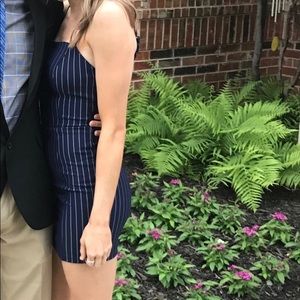 Forever 21 Navy Blue Mini Dress